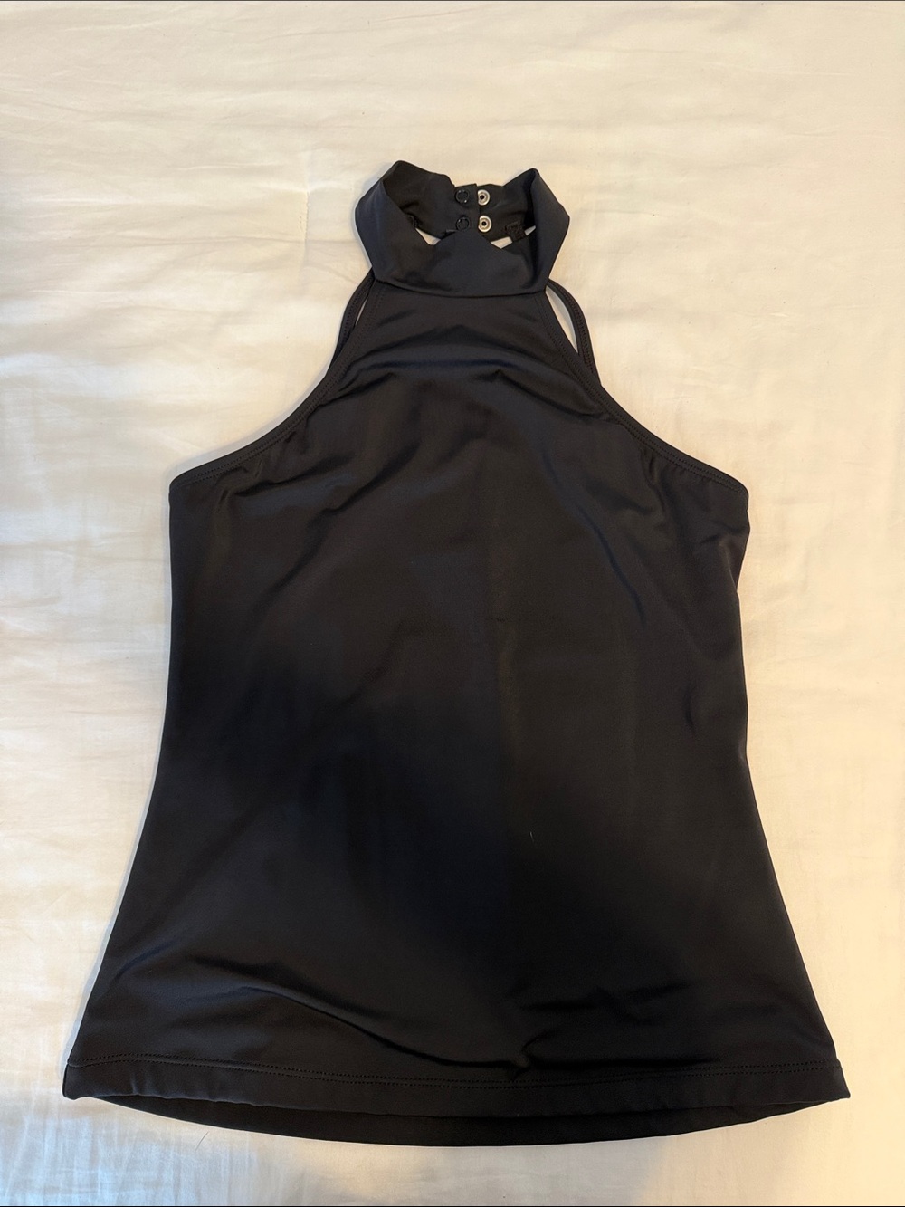 balera Black High-Neck Dance Tank